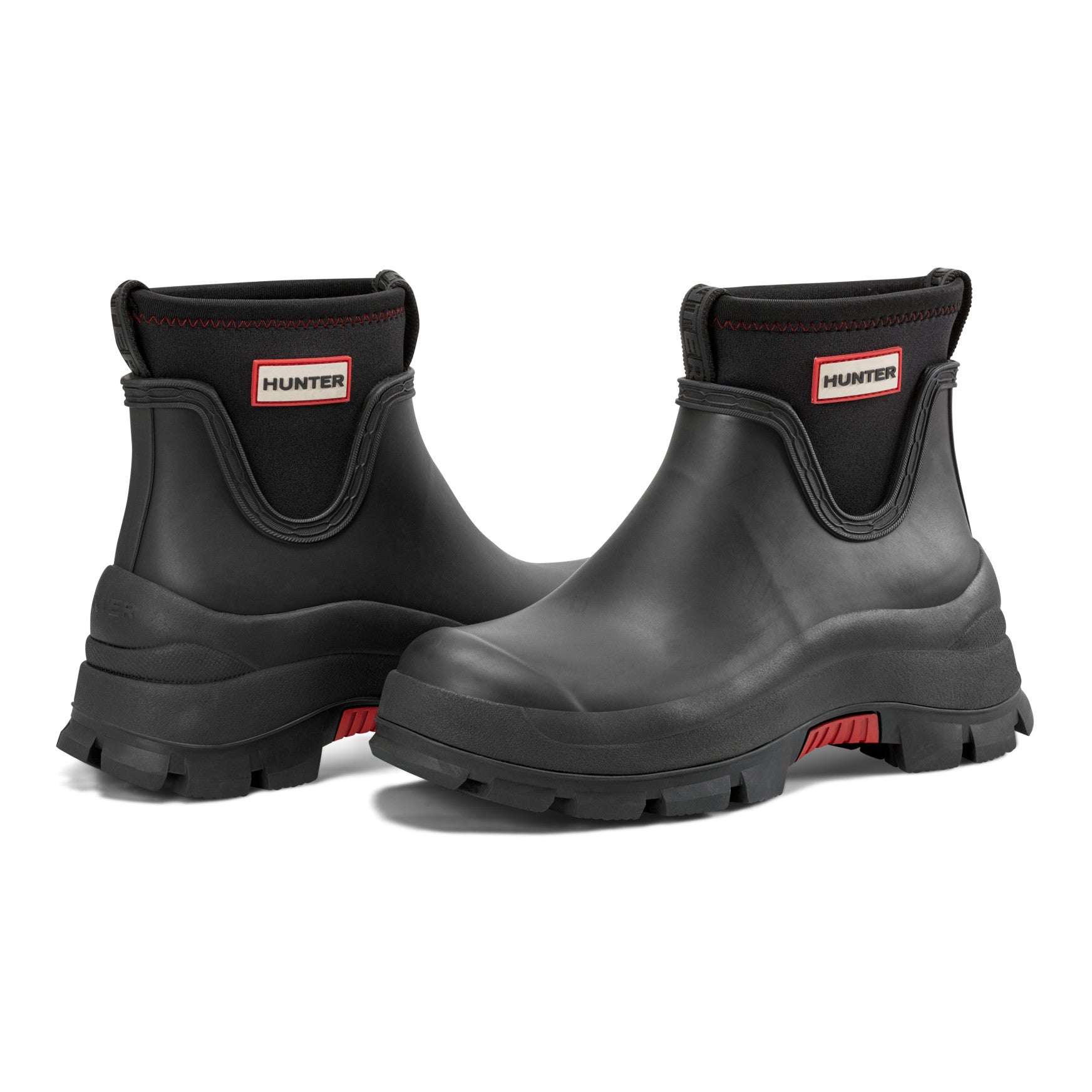 Women's Eloise Lug Sole Waterproof Neoprene Rain Booties - Image 7