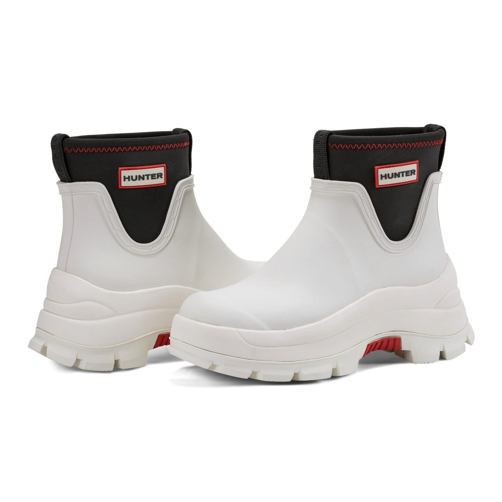 Women's Eloise Lug Sole Waterproof Neoprene Rain Booties - Image 7