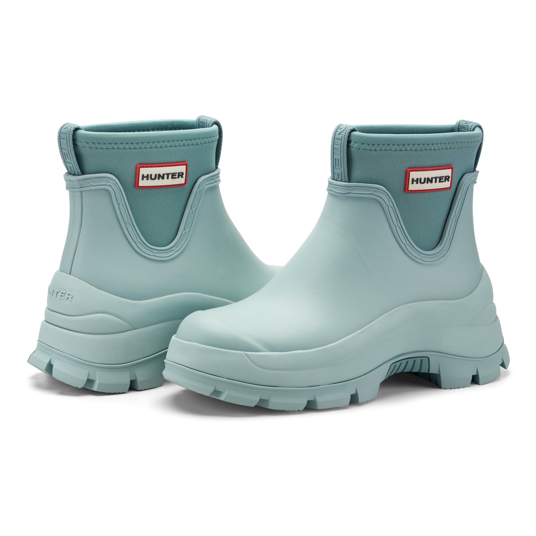 Women's Eloise Lug Sole Waterproof Neoprene Rain Booties - Image 7