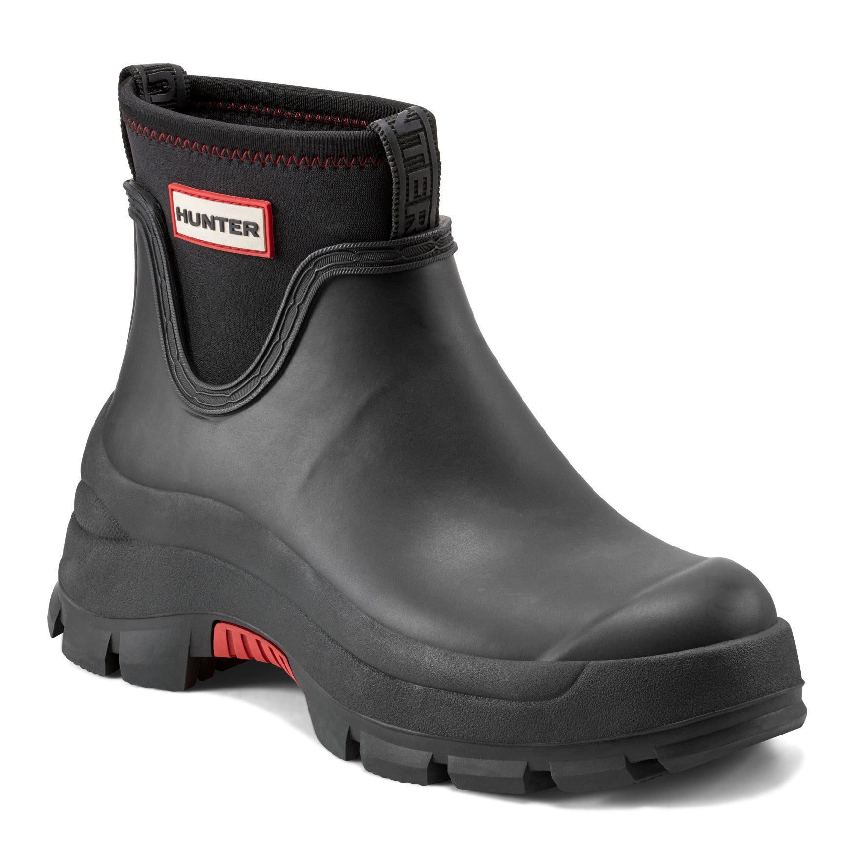 Women's Eloise Lug Sole Waterproof Neoprene Rain Booties - Image 2